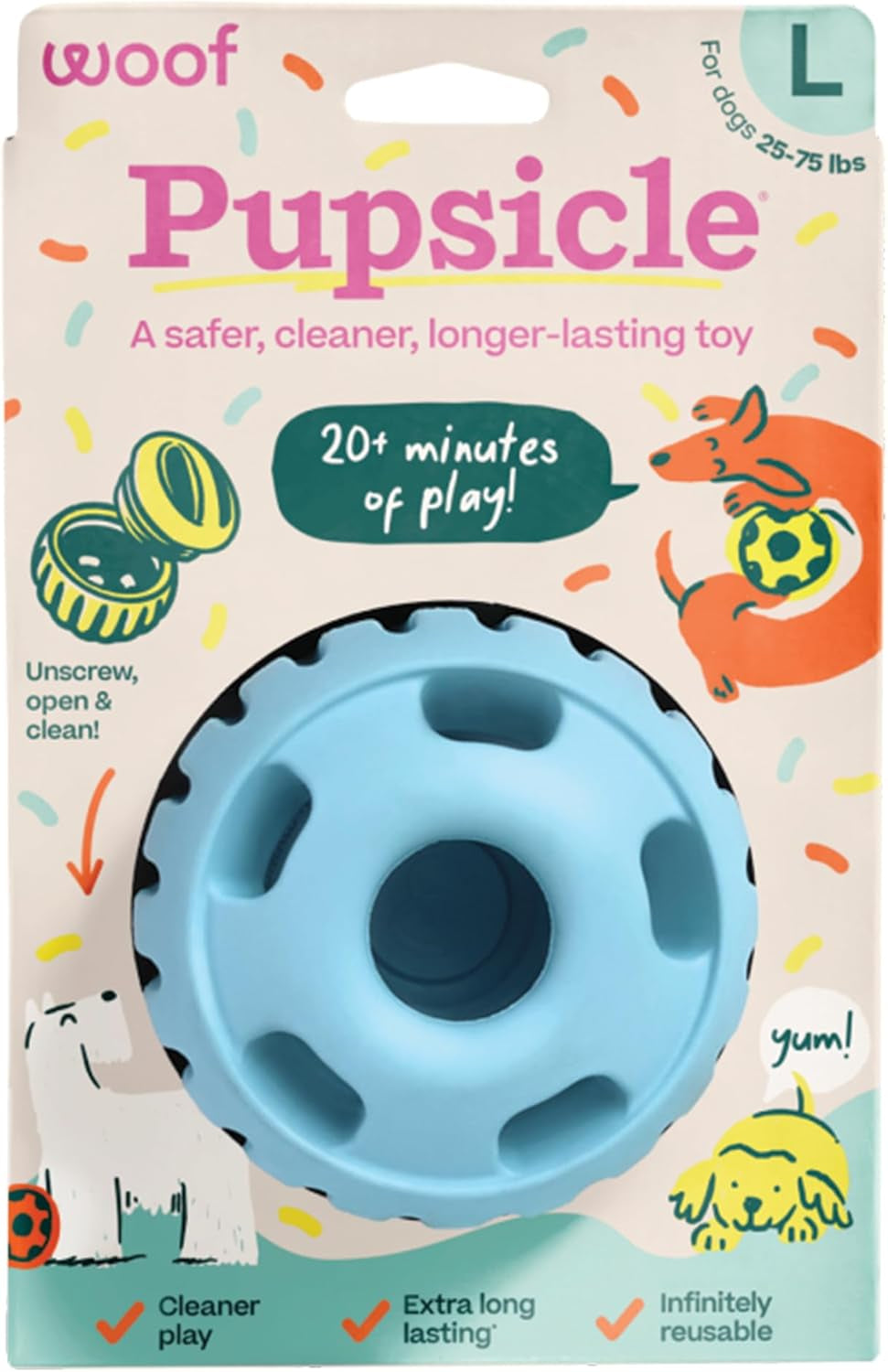 Interactive Enrichment Dog Ball Toy