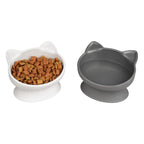 Elevated Cat Food & Water Bowls Set