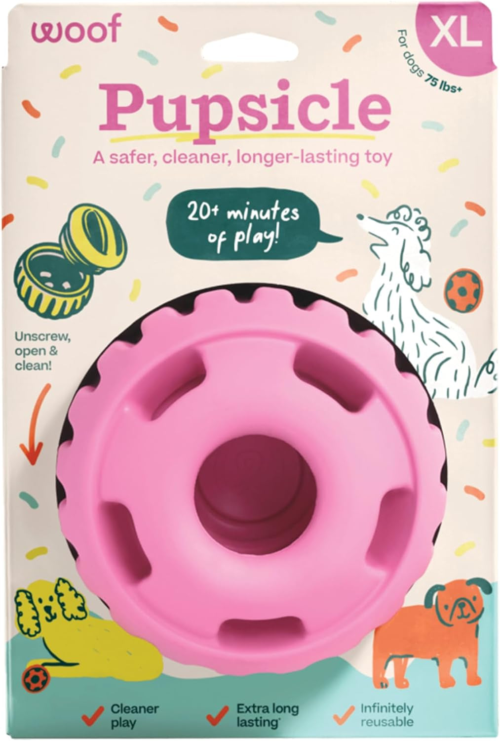 Interactive Enrichment Dog Ball Toy
