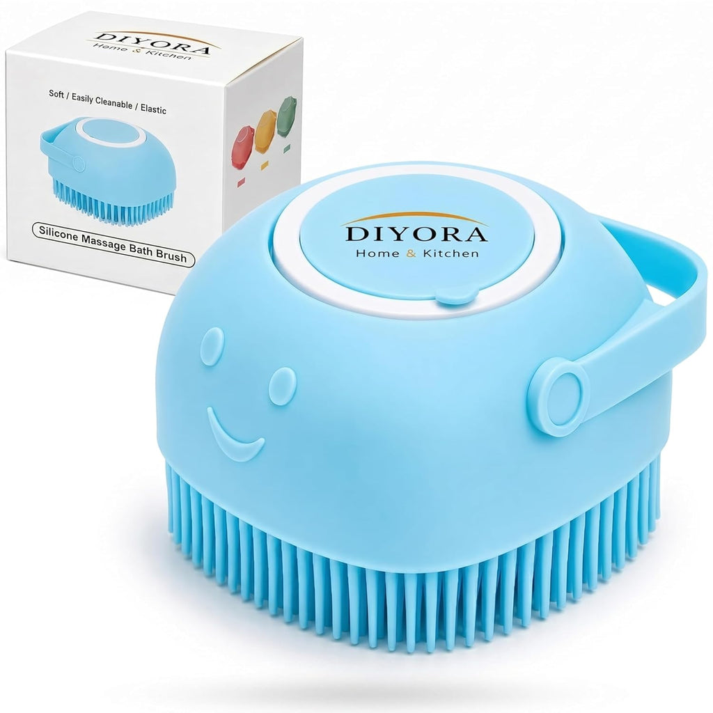 Silicone Pet Shampoo Bath Brush