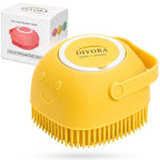 Silicone Pet Shampoo Bath Brush