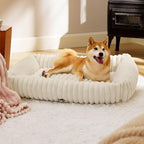 Cozy Orthopedic Corduroy Dog Bed