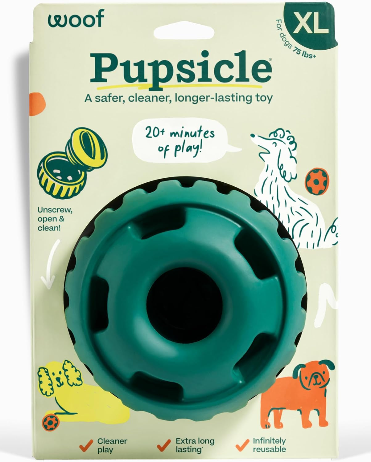 Interactive Enrichment Dog Ball Toy