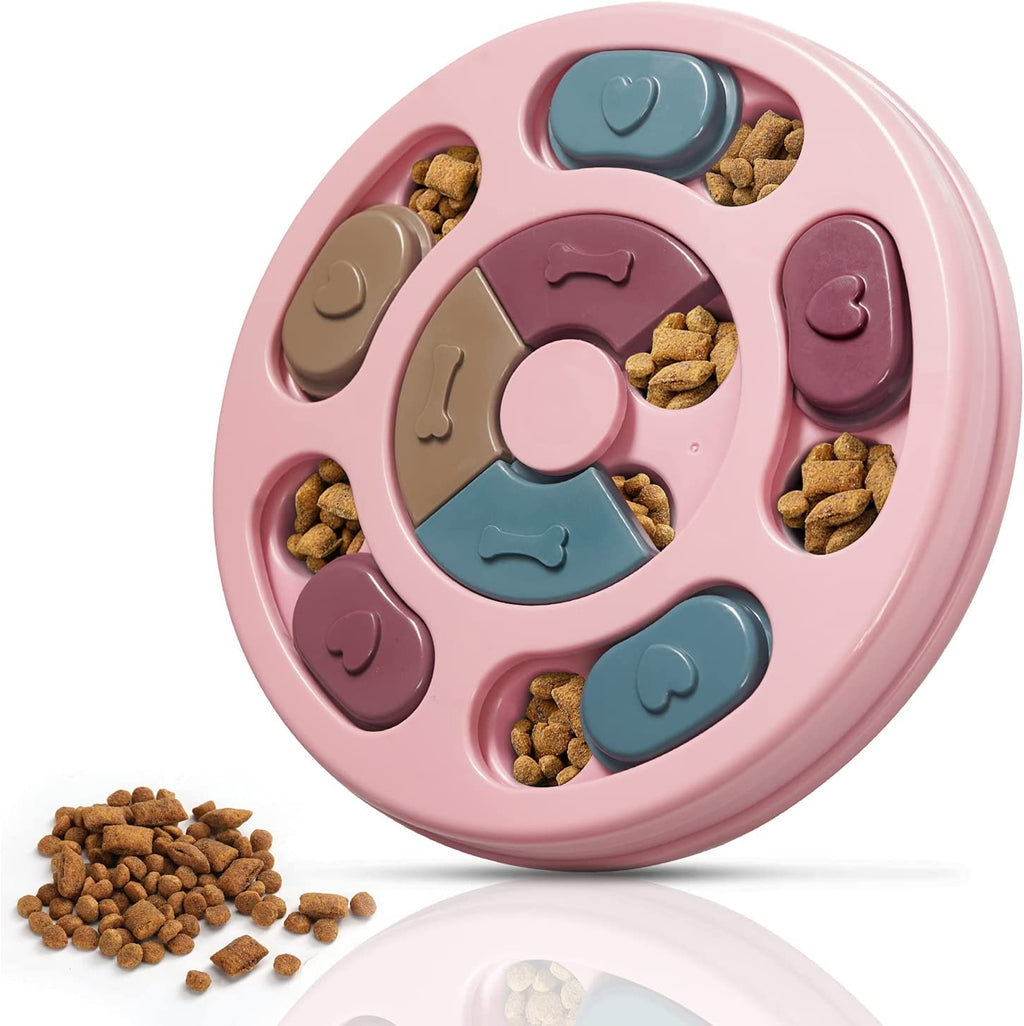 Interactive Dog Treat Puzzle Toy