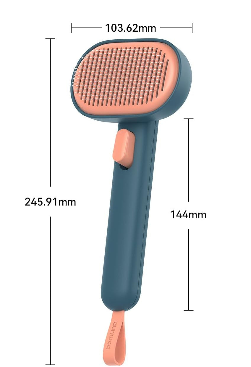 Self Cleaning Pet Slicker Brush