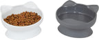 Elevated Cat Food & Water Bowls Set
