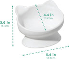 Elevated Cat Food & Water Bowls Set