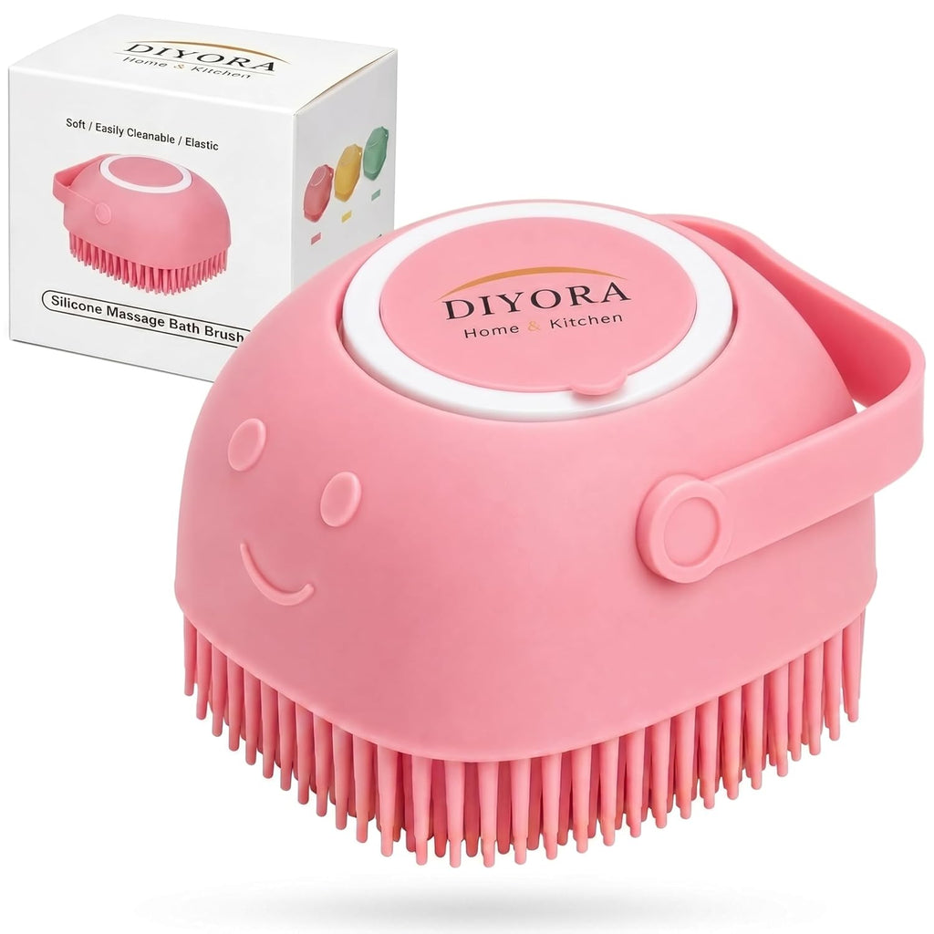 Silicone Pet Shampoo Bath Brush
