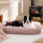 Cozy Orthopedic Corduroy Dog Bed