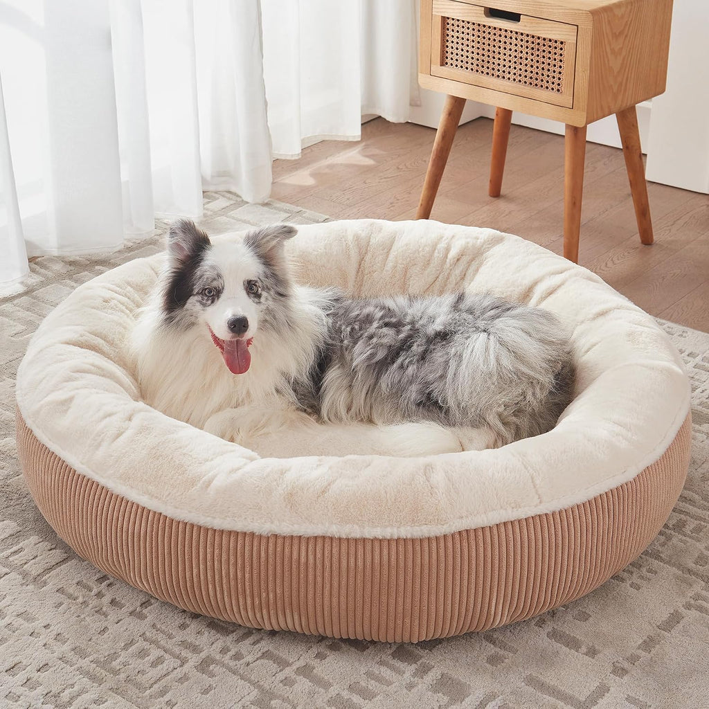 36 Inch Calming Donut Dog Bed