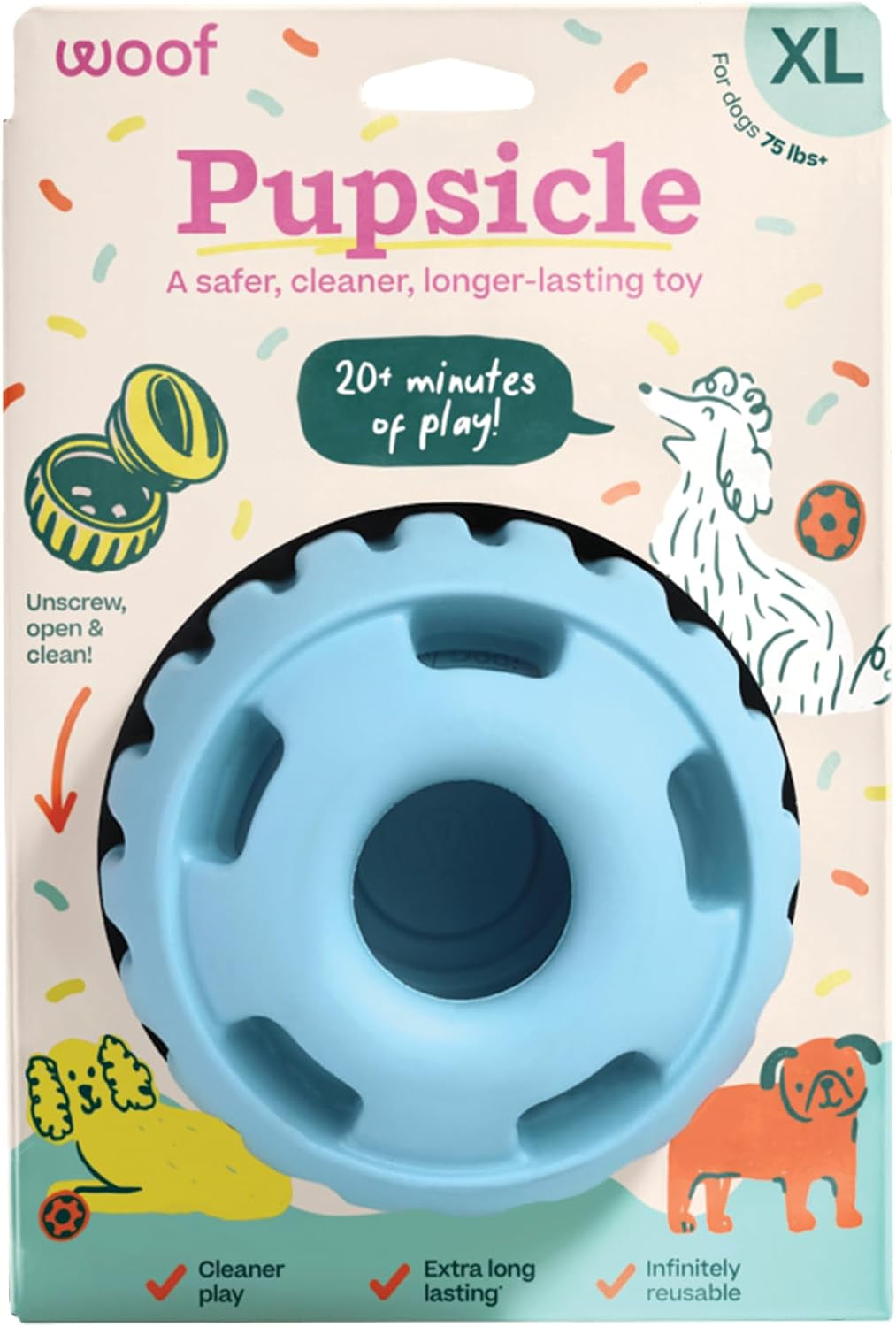 Interactive Enrichment Dog Ball Toy