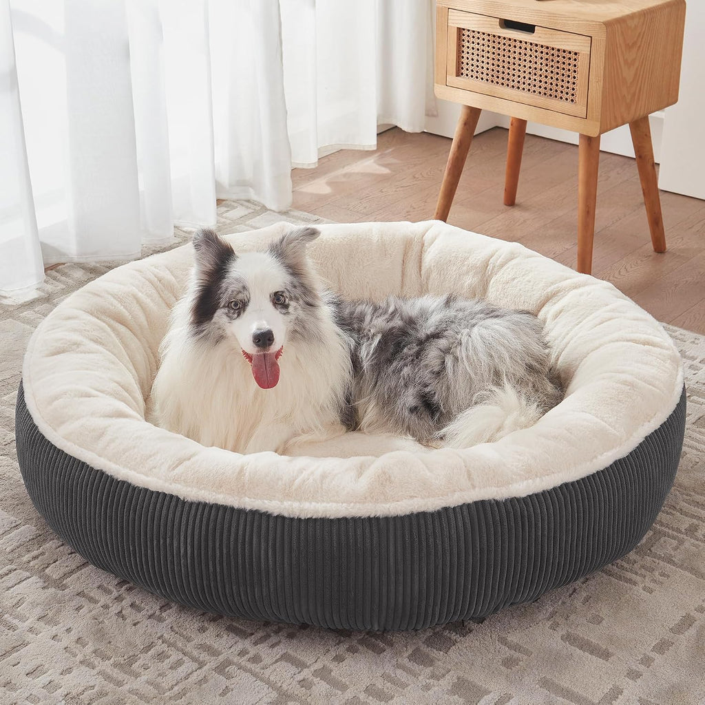 36 Inch Calming Donut Dog Bed