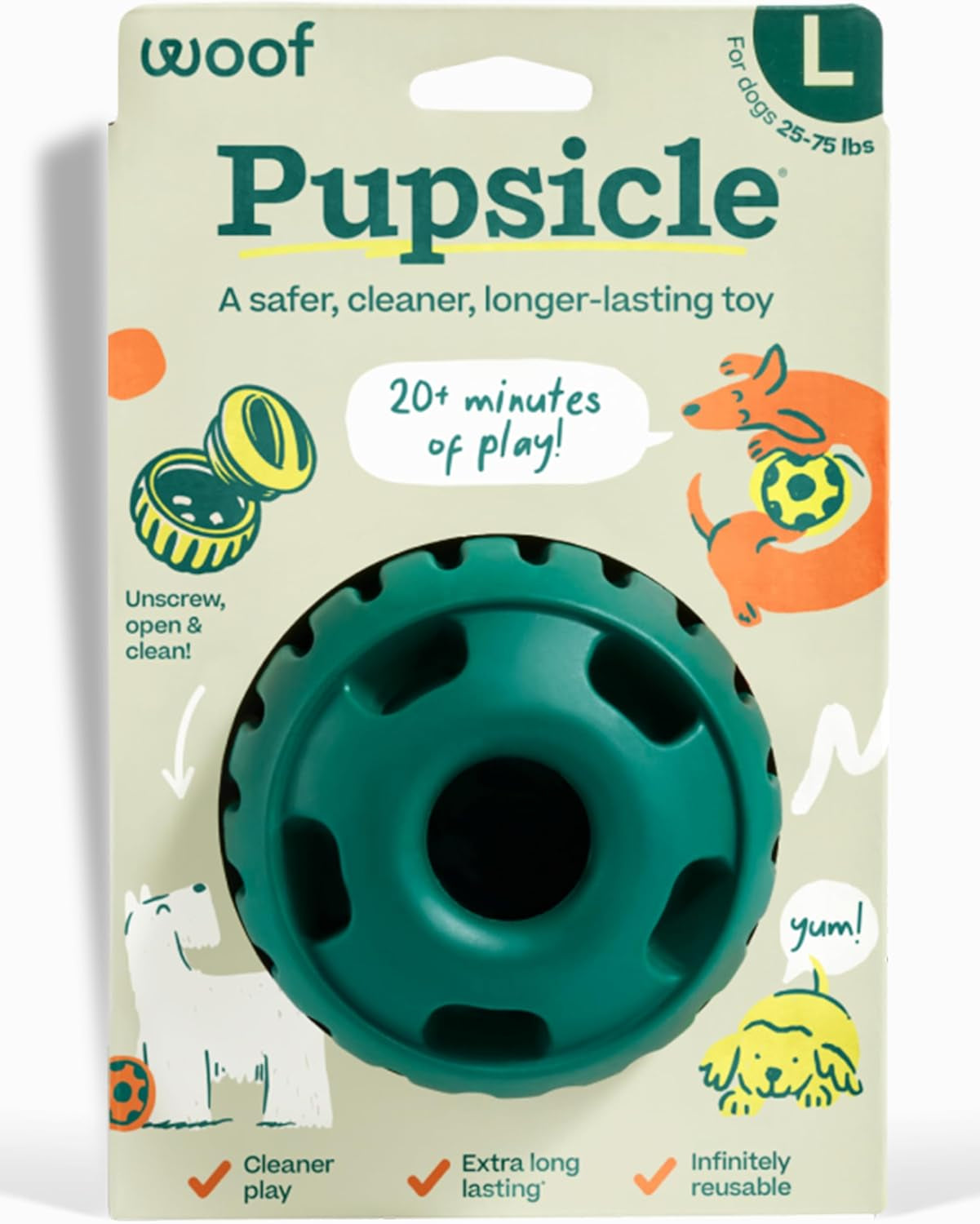 Interactive Enrichment Dog Ball Toy
